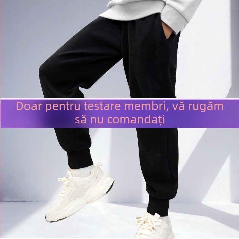 Îmbrăcăminte pentru copii Da Nai Nai, pantaloni en-gros, pantaloni pentru băieți, pantaloni sport pentru copii de primăvară și toamnă, pantaloni de uniformă școlară primară din bumbac