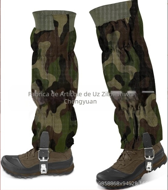 Protecție pentru picioare în aer liber, cizme de protecție reglabile, camuflaj, gambă, drumeții, vânătoare, alpinism, sport, mânecă rezistentă la șerpi