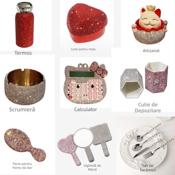 Brichetă gonflabilă cu cutie de țigări incrustată cu diamante, set de 20 de pachete, din piele neagră, rezistentă la umiditate, lux pentru femei, marcă la modă