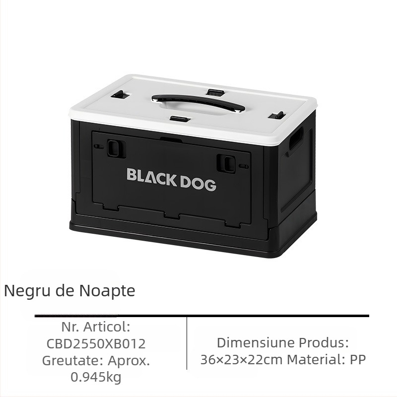 Blackdog Outdoor Camping Style Echipament Zilnic Portabil Pliabil Cutie De Depozitare Gustări Cutie De Depozitare
