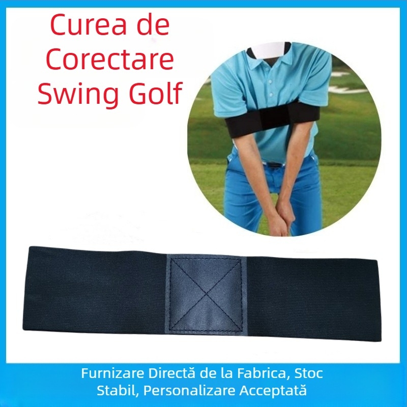 Centură de corecție a mișcării mâinii de golf transfrontalieră, corector de postură al brațului, centură elastică de corecție