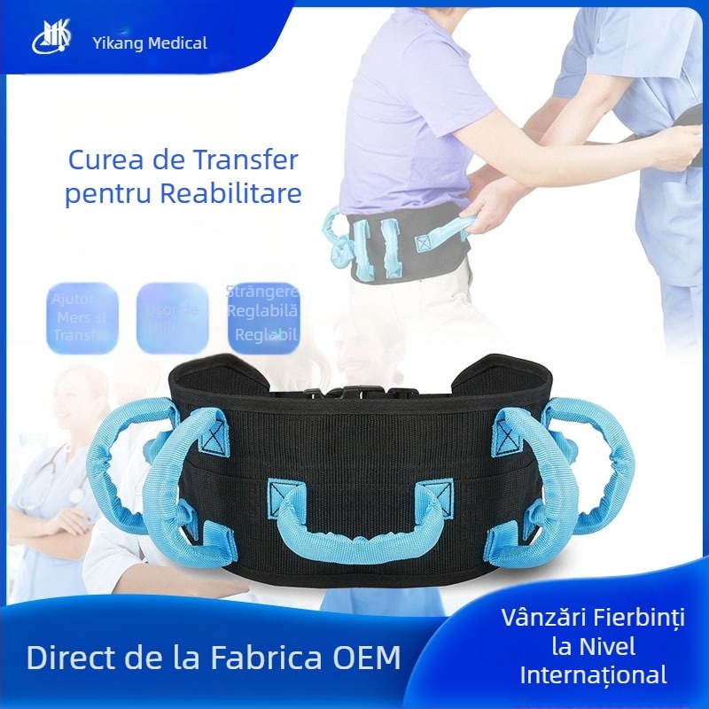 Centură de reabilitare Amazon pentru pacienți cu hemiplegie, dispozitiv auxiliar de reținere a durerii de cap, cu dispozitiv de antrenament pentru reabilitare