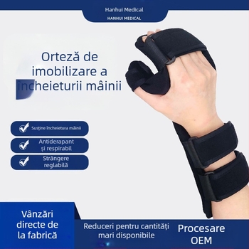 Orteză de fixare a fracturilor de mână Entorsă pentru încheietura mâinii carpiană Protecție pentru fracturi Fixare pentru reabilitare postoperatorie Protecție pentru palmă