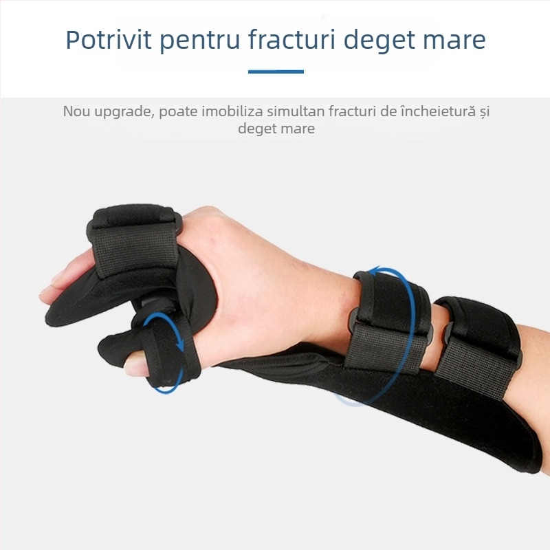 Orteză de fixare a fracturilor de mână Entorsă pentru încheietura mâinii carpiană Protecție pentru fracturi Fixare pentru reabilitare postoperatorie Protecție pentru palmă