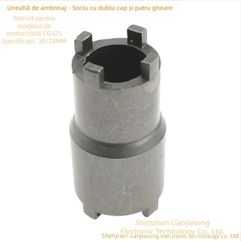 Instrument de reparare a motocicletelor GY6 50 CG125 JH70, instrument de îndepărtare a capacului piuliței discului de ambreiaj cu două capete