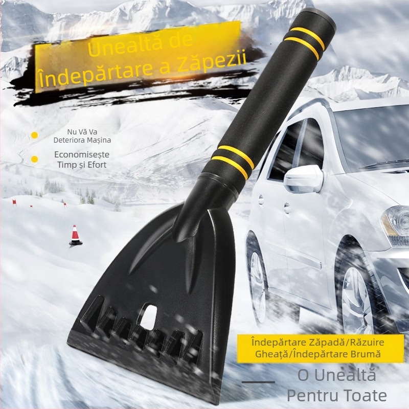 Lopată de zăpadă auto, artefact, lopată de zăpadă, geam auto, dezghețare, răzuitor de zăpadă, lopată de gheață, instrument de îndepărtare a zăpezii de iarnă