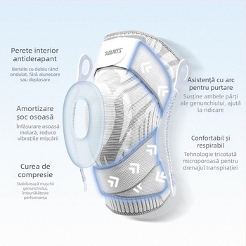 Genunchiere sport curea silicon antiderapantă respirabilă sport genunchiere protecție sport în aer liber sport suport sport suport sport genunchiere sport genunchiere Protecție sport genunchiere Protecție genunchiere ...