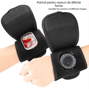 Sporturi în aer liber ciclism ceas curea de protecție ceas ecran capac anti-zgârieturi absorbție șocuri presiune relief respirabil curea elastică