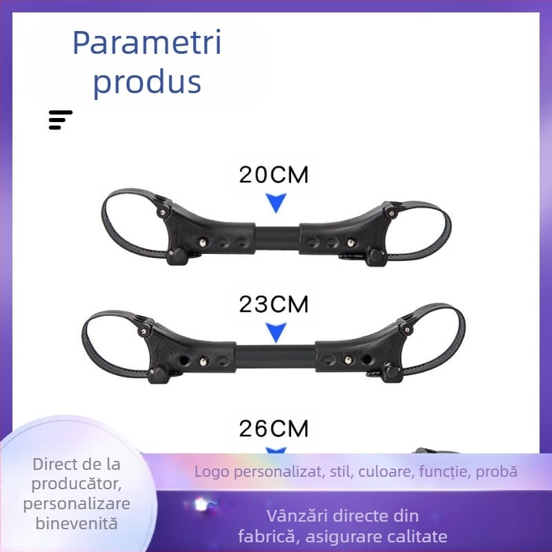 Conector pentru cărucior gemeni, tripleți, cvadrupleți, conector universal pentru cărucior, en-gros