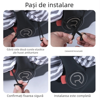 Coș de bebeluși husă pentru coș de bebeluși husă caldă pentru împingere husă pentru scaunul auto pentru copii husă pentru alăptare prosop husă pentru auto pentru bebeluși pânză
