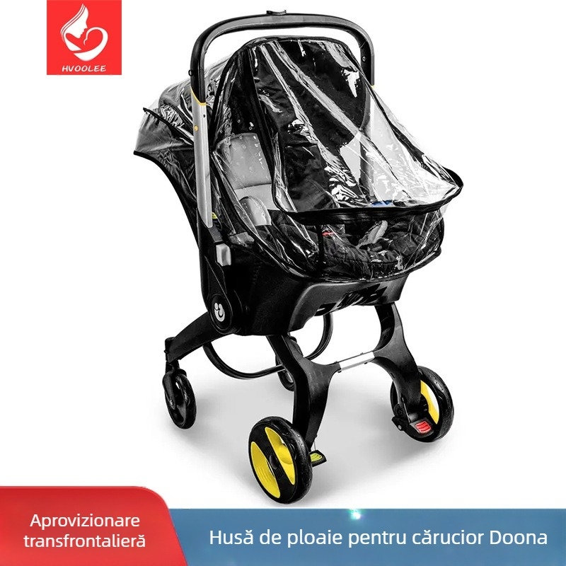 Husă de ploaie pentru cărucior Doona, accesorii speciale, coș de siguranță, scaun universal din pânză, husă de ploaie, coș de ploaie