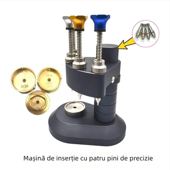 Mașină de cusut cu patru ace de precizie, instrument Hack meter, mașină de cusut cu 4 ace (cu 3 suporturi de mișcare și 8 ace)