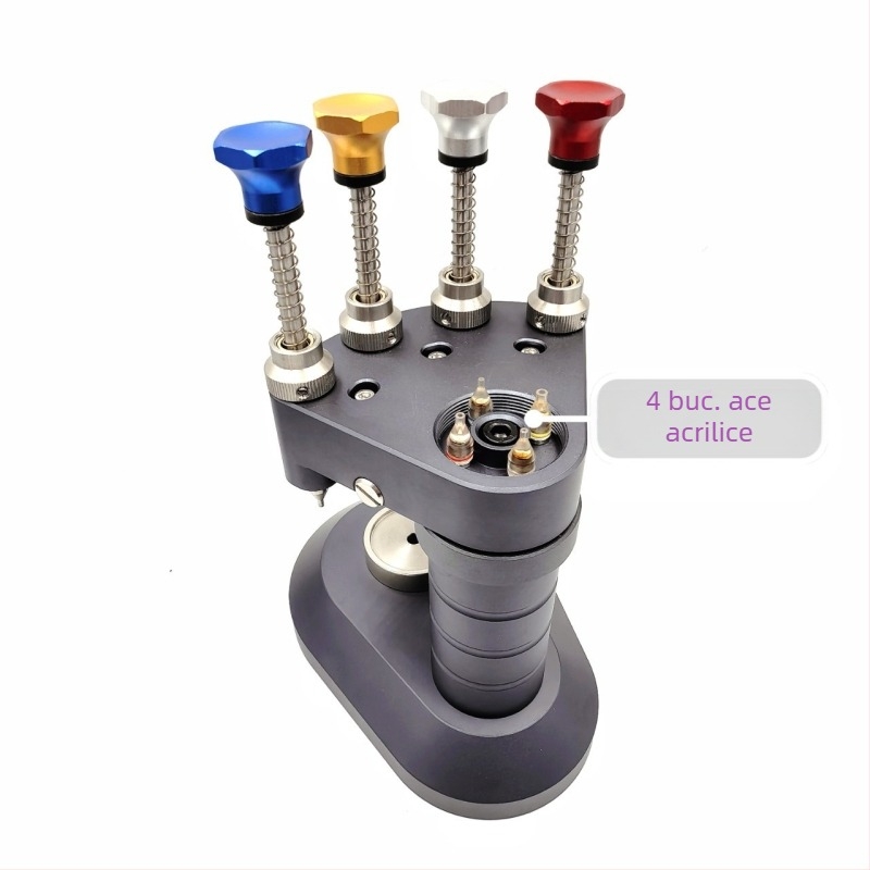 Mașină de cusut cu patru ace de precizie, instrument Hack meter, mașină de cusut cu 4 ace (cu 3 suporturi de mișcare și 8 ace)