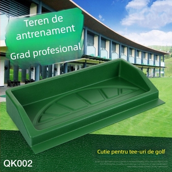 Cutie de servire PGM Golf, poate conține 100 de bile, farfurie de servire din plastic de înaltă rezistență, consumabile pentru depozitarea terenului de antrenament