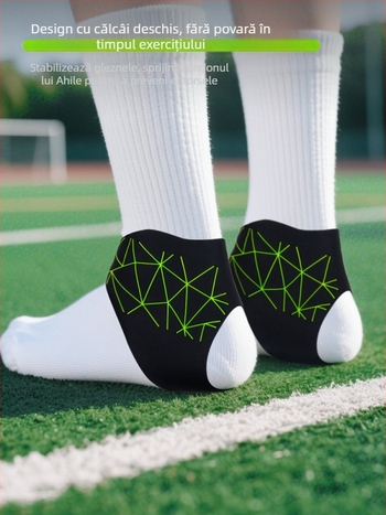 Orteze de gleznă din silicon, spălate cu lipici, orteze de gleznă anti-entorsă cu presiune puternică, orteze de gleznă pentru baschet, fotbal, alergare