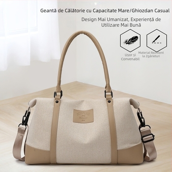 Geantă de sport la modă, geantă de fitness cu capacitate mare, geantă de călătorie, geantă de umăr crossbody, geantă de călătorie pe distanțe scurte, geantă de înot și yoga