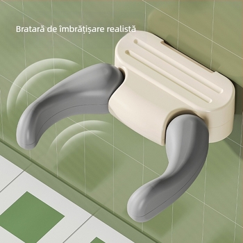 Suport de baie pentru bebeluși, suport pentru cadă de baie pentru sugari, suport auxiliar pentru copii, artefact de fixare pentru spălarea fundului și duș