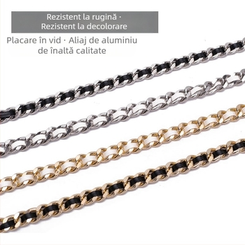 Accesoriu de lanț pentru talie cu aspect de înaltă calitate, model nou pentru femei 2025, curea decorativă pentru asortare cu rochii, costume, pulovere, lanț pentru pantaloni cu mai multe straturi