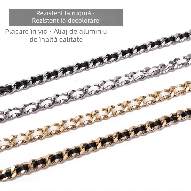 Accesoriu de lanț pentru talie cu aspect de înaltă calitate, model nou pentru femei 2025, curea decorativă pentru asortare cu rochii, costume, pulovere, lanț pentru pantaloni cu mai multe straturi