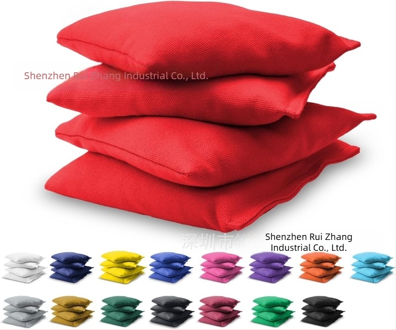 2025 Transfrontaliere Amazon Popular American Sandbag Corn Hole Bag Throwing Game Bag Throwing Sandbag Game Bean Bag Square