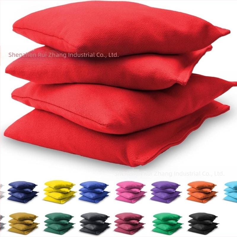 2025 Transfrontaliere Amazon Popular American Sandbag Corn Hole Bag Throwing Game Bag Throwing Sandbag Game Bean Bag Square