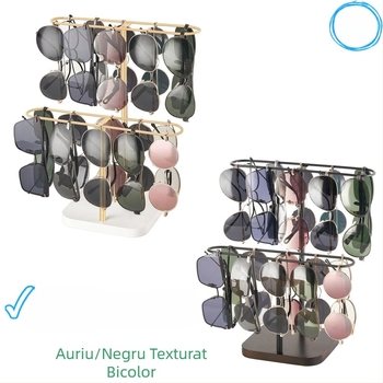 Suport de depozitare pentru ochelari de soare transfrontalieri, suport pentru etichetare, generație de păr, fier auriu, afișaj, depozitare, ramă de ochelari, sursă fabrică