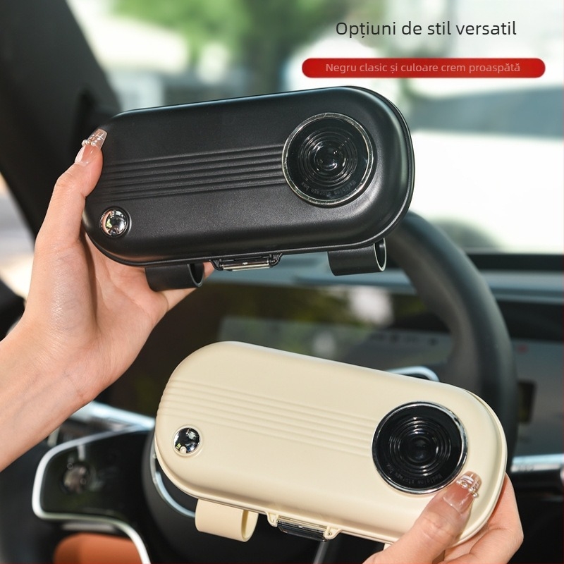 Cutie de ochelari auto, accesorii auto, clemă pentru ochelari, parasolar, multifuncțional, ochelari de soare universali, ochelari de soare, cutie de depozitare convenabilă