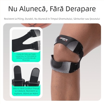 Sport compresie articulație rotula bandă în aer liber alergare fitness baschet genunchi protecție husă bărbați absorbție șocuri respirabil protecție husă femei