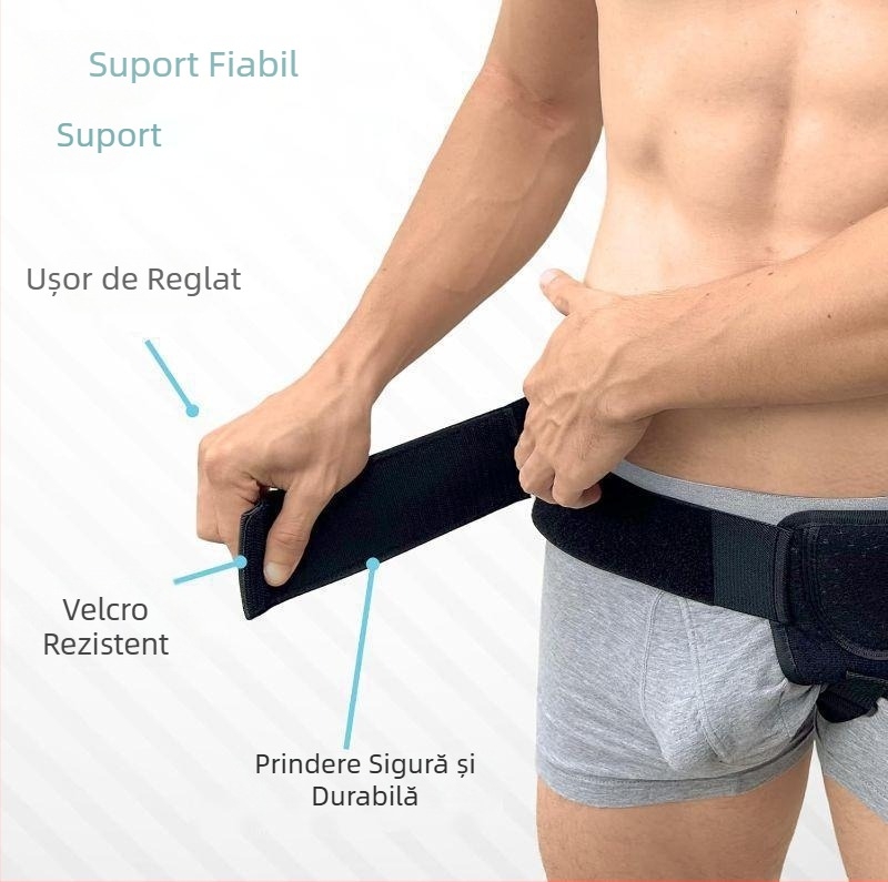 Centură herniară pentru bărbați, vânzare directă din fabrică, centură de presiune pentru hernie inghinală, centură reglabilă de susținere a intestinului subțire