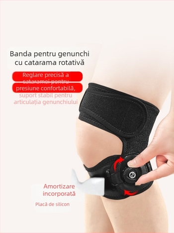 Centură de stabilizare a rotulei din silicon, protecție pentru genunchi pentru bărbați, coardă de sărit, alergare, accidentare, protecție specială confortabilă pentru femei