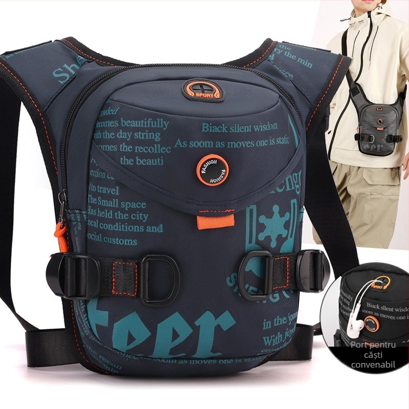 Geantă de talie multifuncțională pentru sporturi în aer liber transfrontalieră, geantă de fitness, geantă crossbody, geantă tactică Knight, la modă, pentru echitație, geantă de picior, geantă de umăr