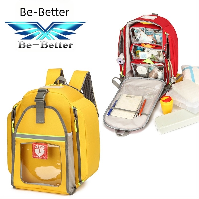 Rucsac AED impermeabil de mare capacitate, geantă de prim ajutor AED, geantă de depozitare AED, geantă pentru echipament AED