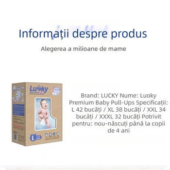 Scutece ușoare, exclusive la nivel transfrontalier Lewei, pentru bebeluși, respirabile, uscate, cu tragere ușoară, de înaltă calitate