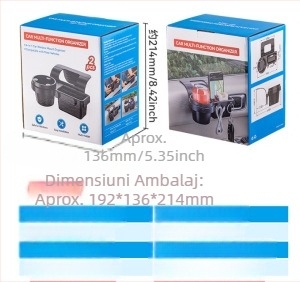 Mașină multifuncțională telefon mobil depozitare cutie cheie auto depozitare mașina fereastră ușă resturi apă pahar suport auto fereastra depozitare rack