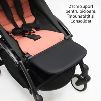 Pedală extensibilă universală reglabilă pentru suport pentru picioare pentru cărucior Yoya/Vovo/Yuyu/Yoyo, direct din fabrică