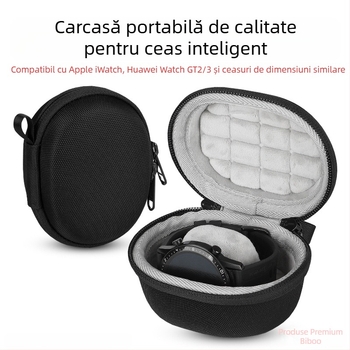 Geantă de depozitare pentru ceas sport inteligent Apple iWatch 7/6 generație, cutie pentru ceas Huawei GT2/3