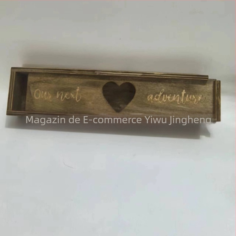 Test de sarcină din lemn, cutie surpriză, cutie pentru buletinul de sarcină, cadou pentru soț și bunici