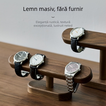 Suport de depozitare pentru ceasuri, suport pentru ornamente de masă din lemn masiv, suport de depozitare pentru afișare, lanț, lanț, suport pentru lanț, vânzări directe, producători AliExpress