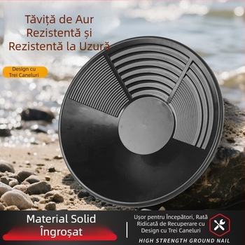 Sită portabilă pentru spălarea aurului, ecluză mică pentru râu, tavă mare de spălat aur, instrument de spălat pentru mineritul aurului