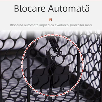 Capcană de șobolani de interior de la producător, cușcă sensibilă pentru șoareci din metal, fier, pentru uz casnic, extrem de eficientă în exterminarea șobolanilor