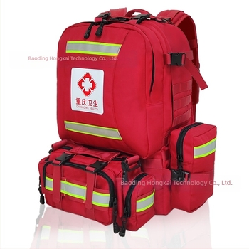 Rucsac de prim ajutor, Trusă de urgență rezistentă la șocuri și în caz de dezastru, Trusă de salvare pentru igienă medicală, Rucsac, Rucsac de urgență igienic 72 de ore