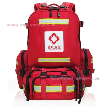 Rucsac de prim ajutor, Trusă de urgență rezistentă la șocuri și în caz de dezastru, Trusă de salvare pentru igienă medicală, Rucsac, Rucsac de urgență igienic 72 de ore