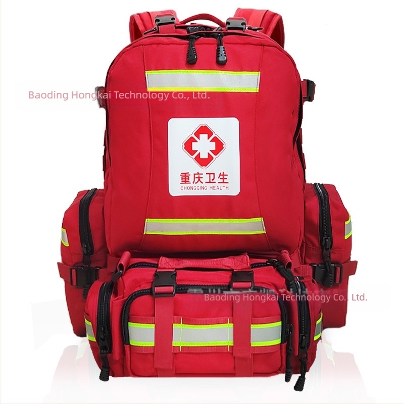 Rucsac de prim ajutor, Trusă de urgență rezistentă la șocuri și în caz de dezastru, Trusă de salvare pentru igienă medicală, Rucsac, Rucsac de urgență igienic 72 de ore