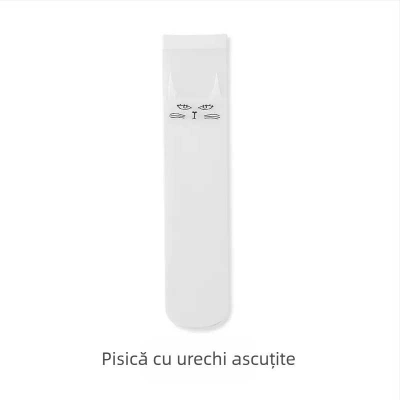 Ciorapi pentru copii, ciorapi de vară subțiri pentru fete, de lungime medie, pentru fete, ciorapi pentru pui, dresuri peste genunchi, cu tub înalt, anti-țânțari