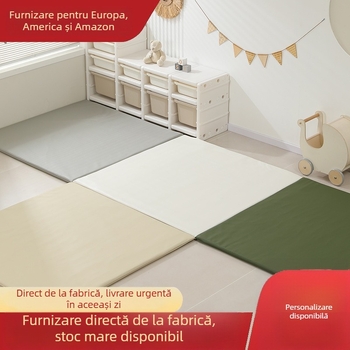 Saltea de târât pentru bebeluși, Saltea de târât din spumă anti-cădere pentru bebeluși, Covoraș de podea, Saltea de târât pentru bebeluși, Saltea de târât pentru copii rezistentă la murdărie și îngroșată