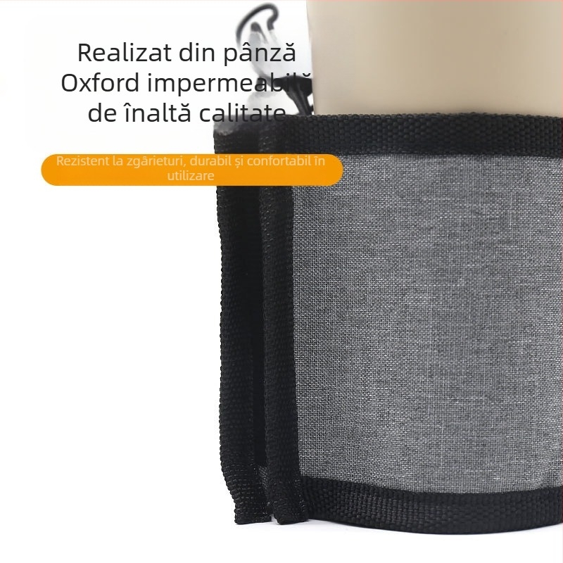 Suport pentru valiza de depozitare, din pânză Oxford, capac pentru ceașcă termos, capac protector pentru ceașcă de bagaje, geantă de depozitare pentru ceai cu lapte și băuturi, capac pentru ceașcă