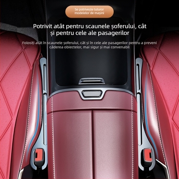Cutie de depozitare transfrontalieră, scaun auto derulant, dop etanș, bandă de protecție pentru umplerea golurilor laterale ale scaunului auto