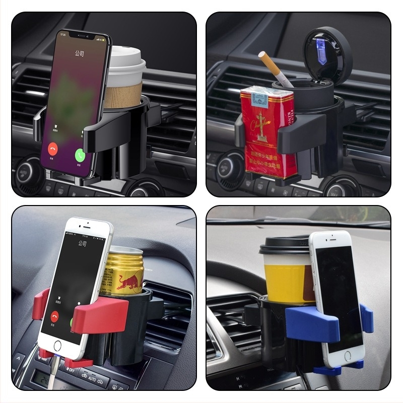 Suport auto pentru pahare de apă Shunwei, suport auto pentru băuturi, suport pentru consumabile auto, suport multifuncțional pentru pahare, suport pentru telefon mobil, două în unu