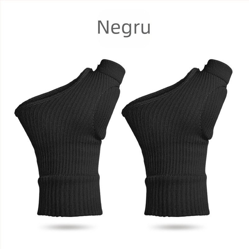 Nou negru Big Finger presurizat încheietura mâinii antrenament încheietura mâinii Guard sport respirabil tastatură computer mână Guard