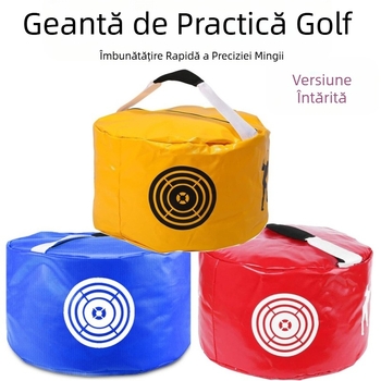 Dispozitiv de antrenament pentru swing de golf, sac de lovire pentru îmbunătățirea forței și preciziei, sac de swing pentru începători, consumabile auxiliare